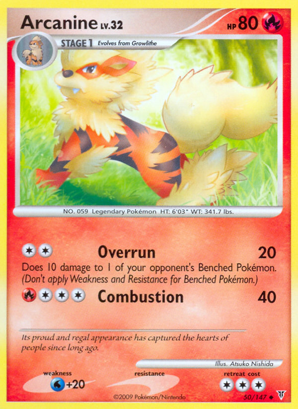 Arcanine (50/147) [Platinum: Supreme Victors] | Gamers Paradise