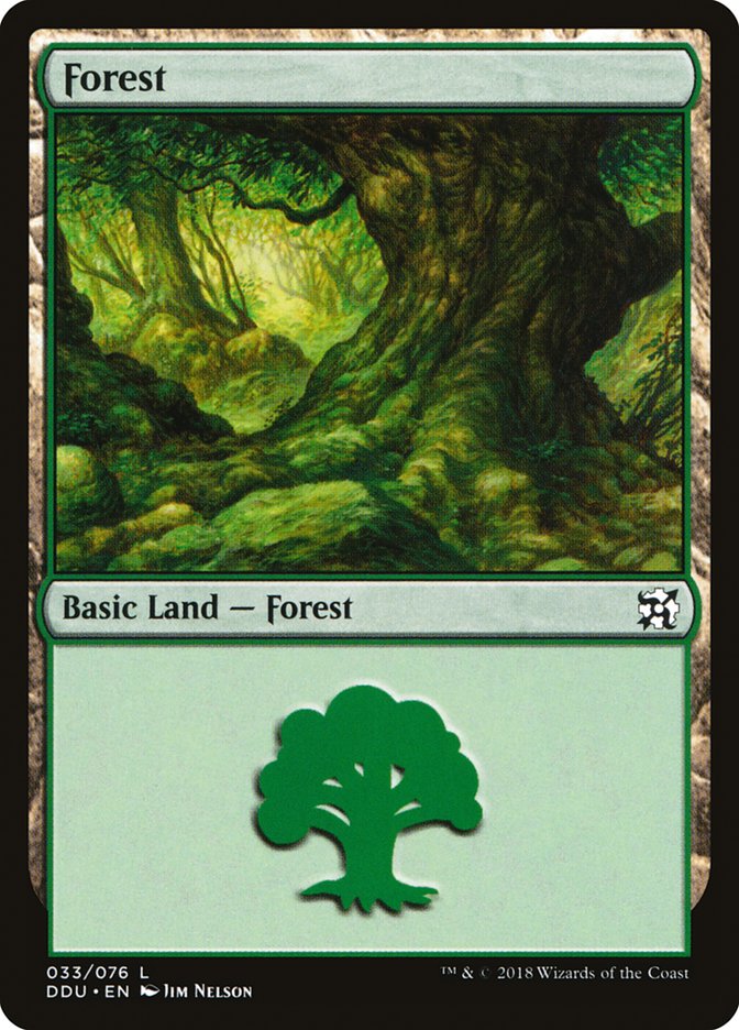 Forest (33) [Duel Decks: Elves vs. Inventors] | Gamers Paradise