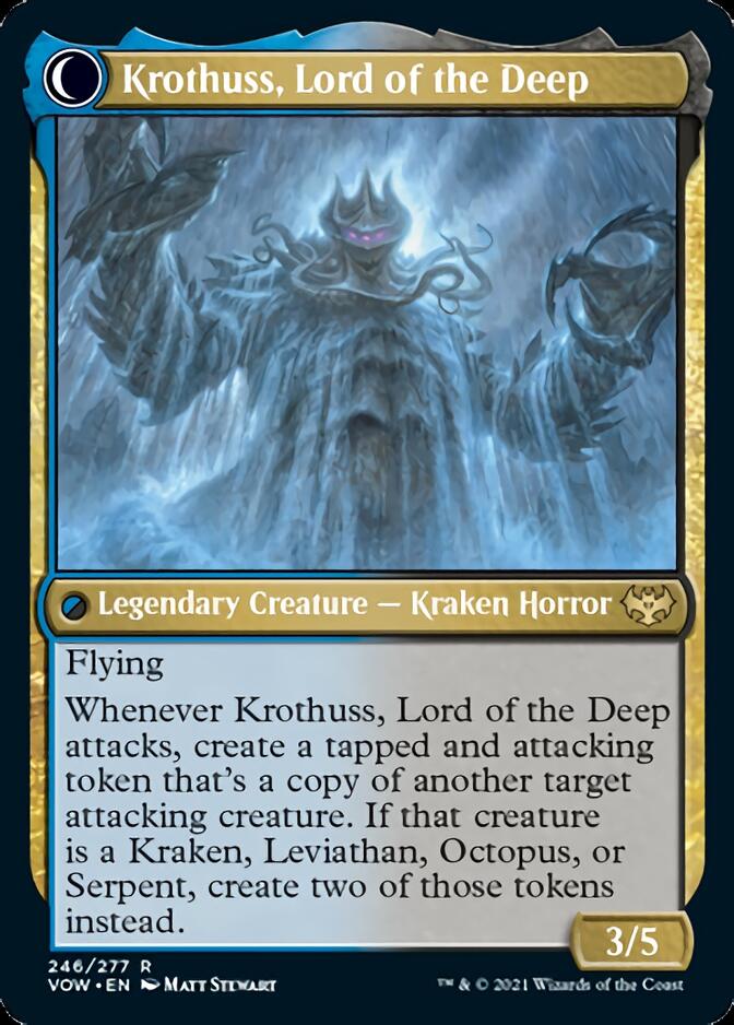 Runo Stromkirk // Krothuss, Lord of the Deep [Innistrad: Crimson Vow] | Gamers Paradise