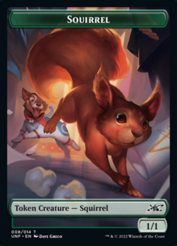 Squirrel Token [Unfinity Tokens] | Gamers Paradise