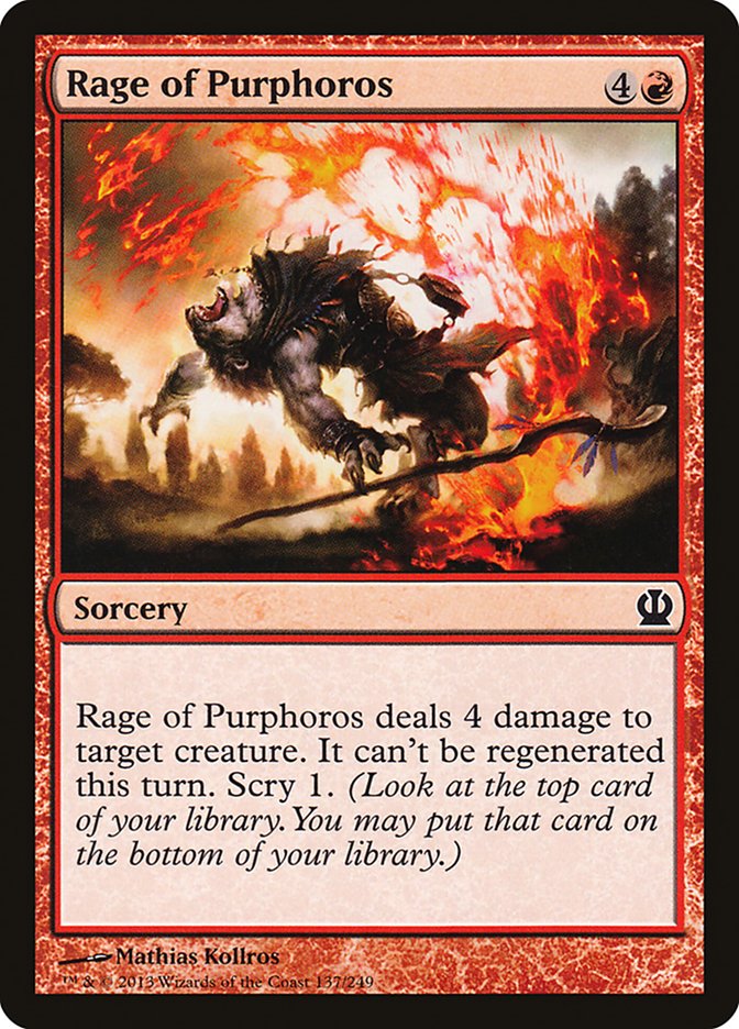 Rage of Purphoros [Theros] | Gamers Paradise