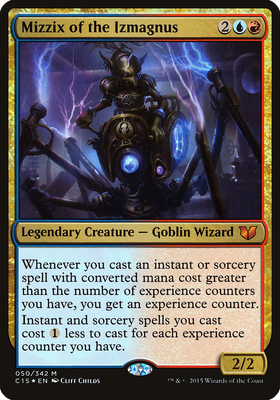 Mizzix of the Izmagnus (Oversized) [Commander 2015 Oversized] | Gamers Paradise