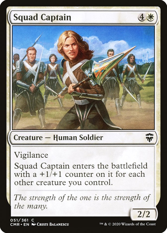 Squad Captain [Commander Legends] | Gamers Paradise