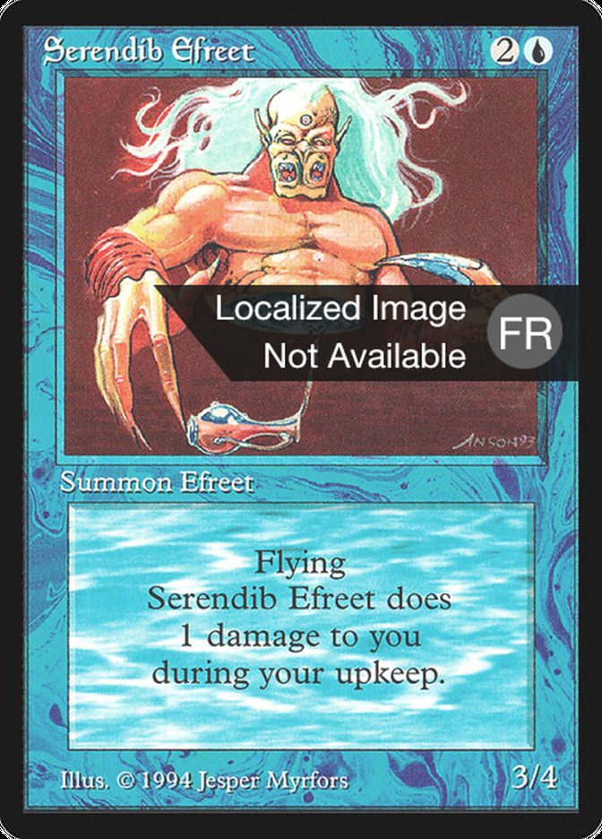 Serendib Efreet [Foreign Black Border] | Gamers Paradise