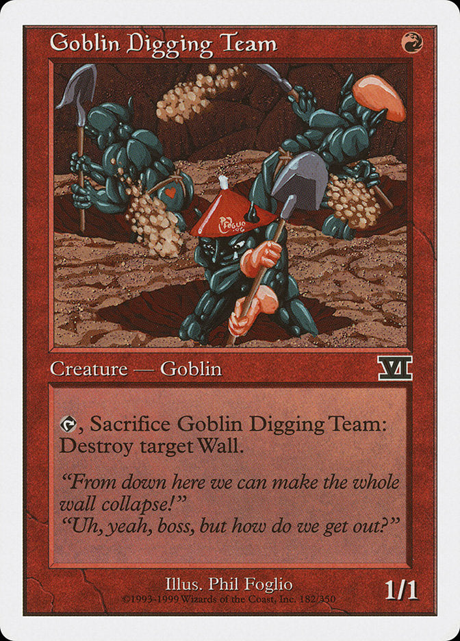 Goblin Digging Team [Classic Sixth Edition] | Gamers Paradise