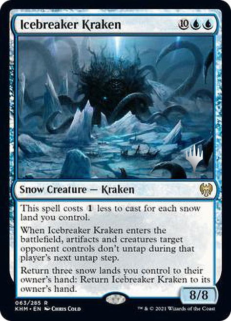 Icebreaker Kraken (Promo Pack) [Kaldheim Promos] | Gamers Paradise