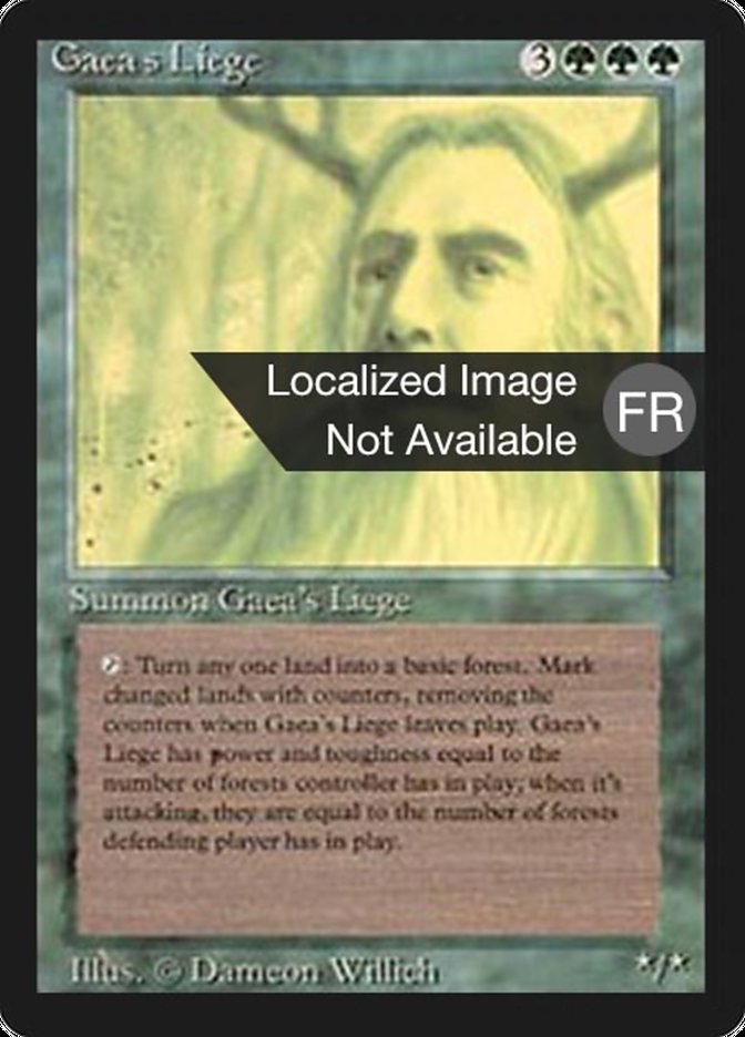 Gaea's Liege [Foreign Black Border] | Gamers Paradise