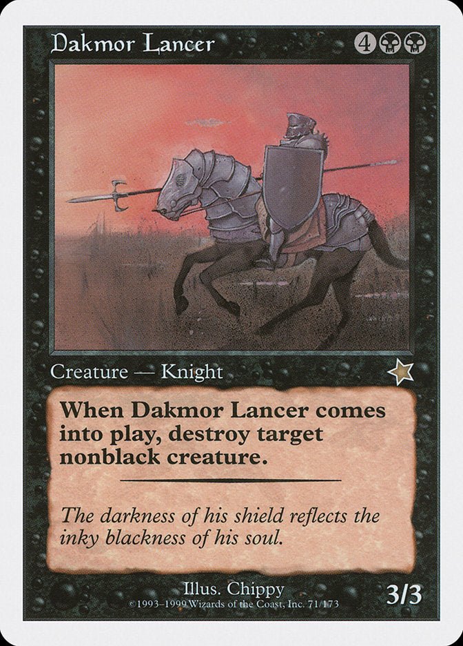 Dakmor Lancer [Starter 1999] | Gamers Paradise