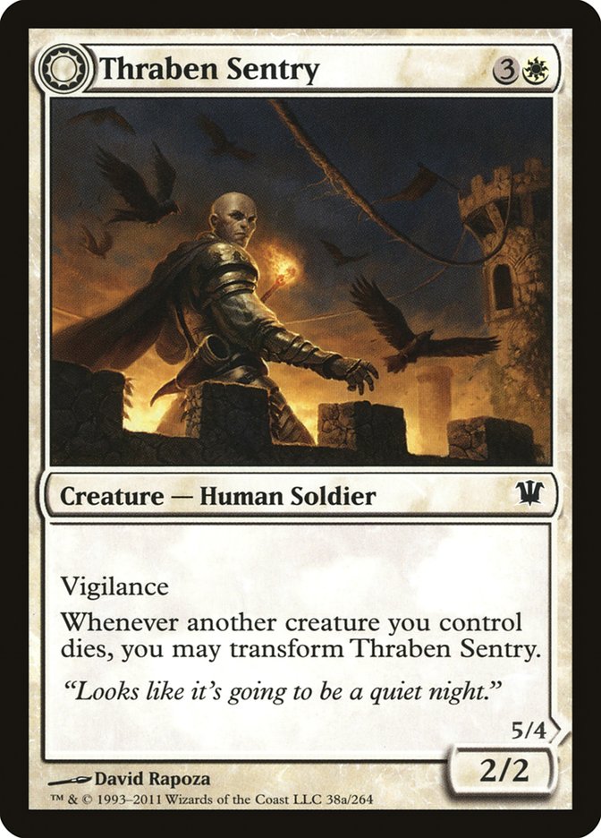 Thraben Sentry // Thraben Militia [Innistrad] | Gamers Paradise