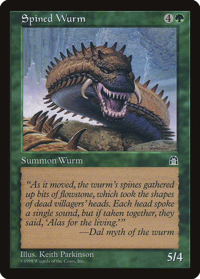 Spined Wurm [Stronghold] | Gamers Paradise