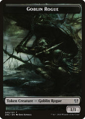 Faerie Rogue // Goblin Rogue Double-Sided Token [Zendikar Rising Commander Tokens] | Gamers Paradise