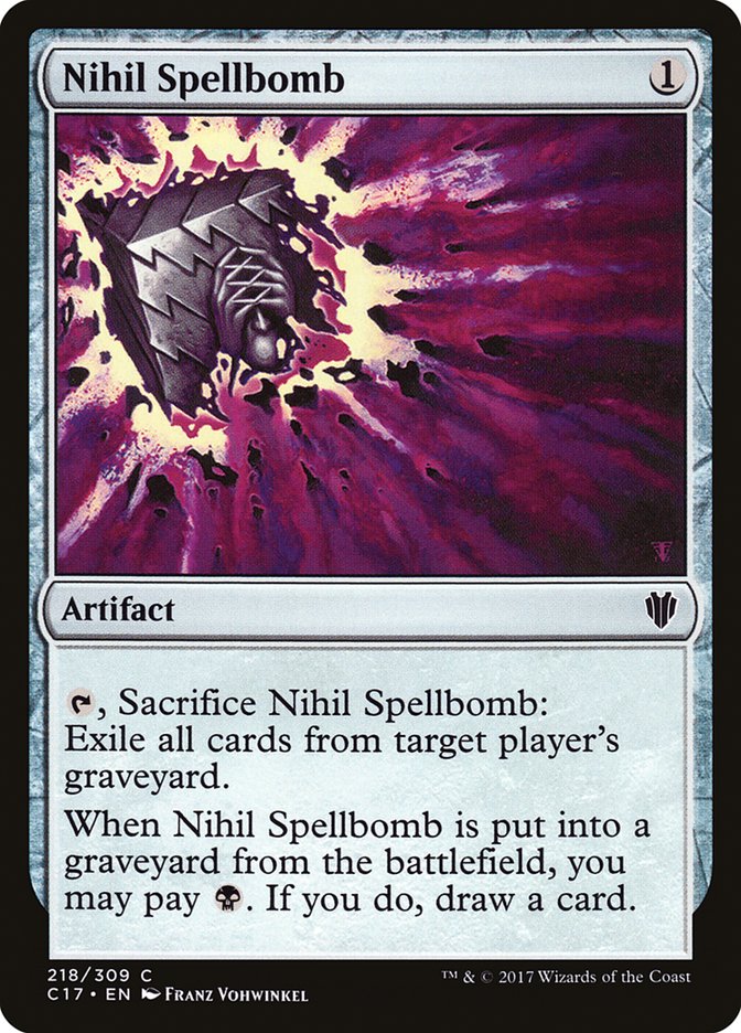 Nihil Spellbomb [Commander 2017] | Gamers Paradise