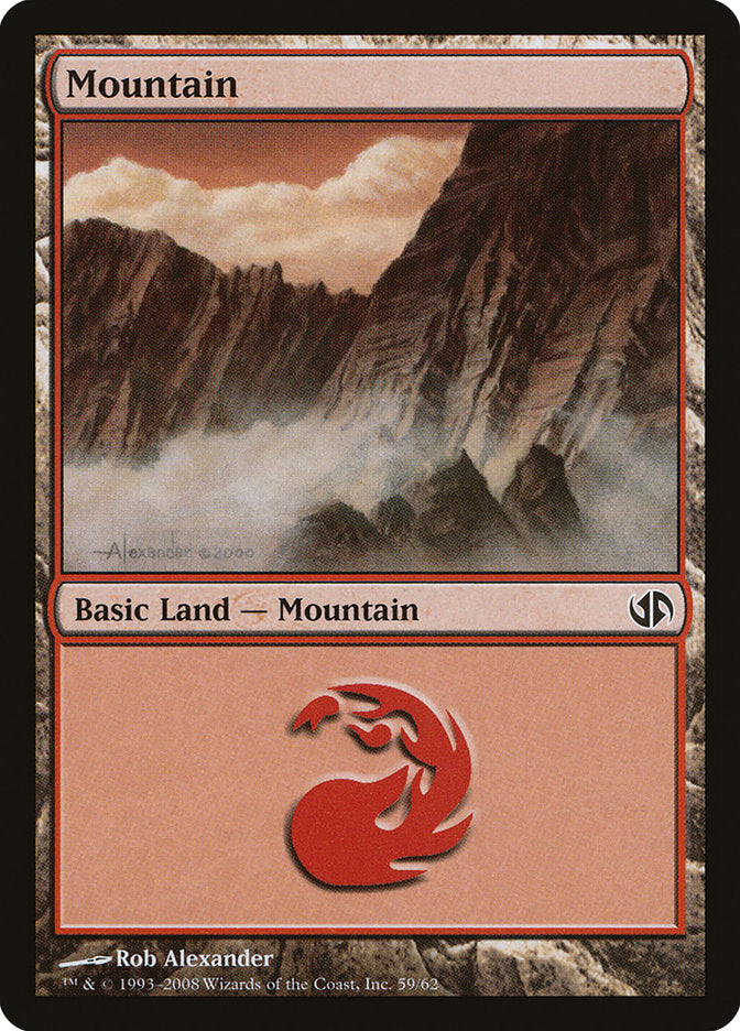 Mountain (59) [Duel Decks: Jace vs. Chandra] | Gamers Paradise