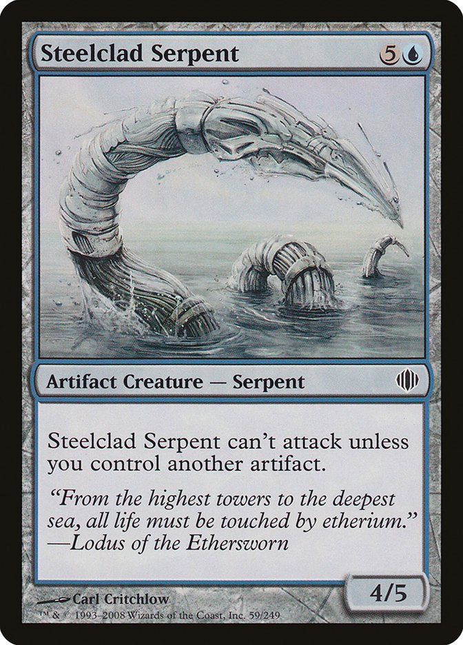 Steelclad Serpent [Shards of Alara] | Gamers Paradise