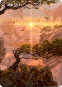 Windswept Heath Art Card [Zendikar Rising Art Series] | Gamers Paradise