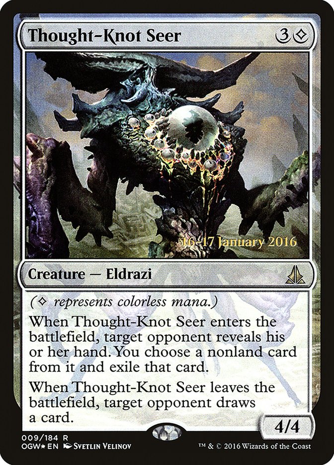 Thought-Knot Seer [Oath of the Gatewatch Prerelease Promos] | Gamers Paradise
