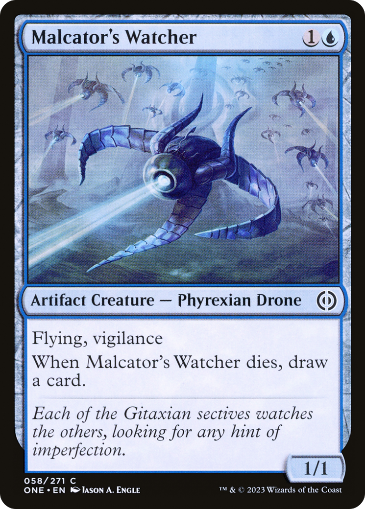 Malcator's Watcher [Phyrexia: All Will Be One] | Gamers Paradise