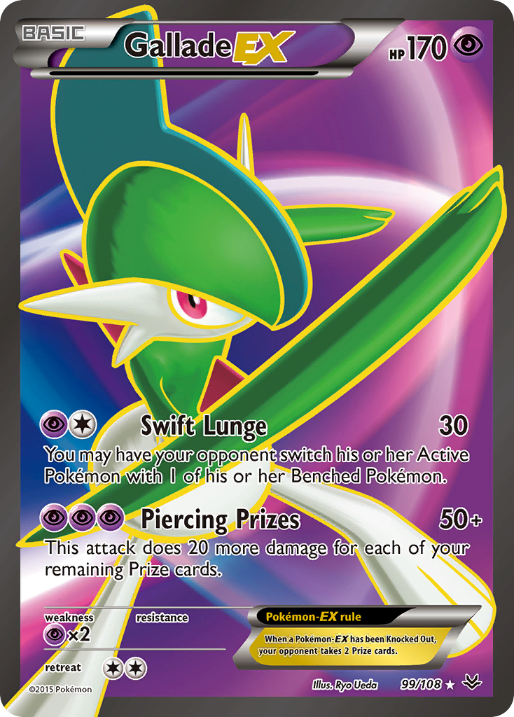 Gallade EX (99/108) [XY: Roaring Skies] | Gamers Paradise