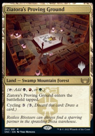 Ziatora's Proving Ground (Promo Pack) [Streets of New Capenna Promos] | Gamers Paradise