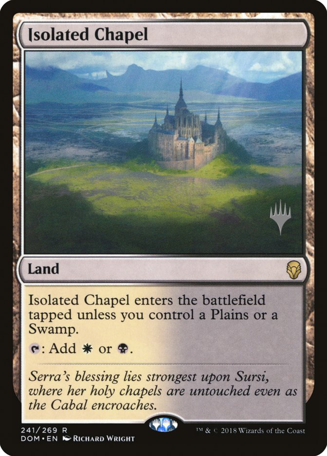 Isolated Chapel (Promo Pack) [Dominaria Promos] | Gamers Paradise