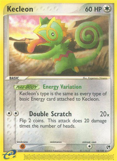 Kecleon (18/100) [EX: Sandstorm] | Gamers Paradise