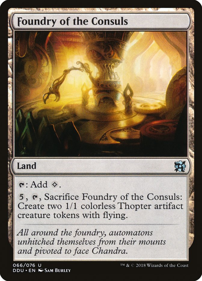 Foundry of the Consuls [Duel Decks: Elves vs. Inventors] | Gamers Paradise