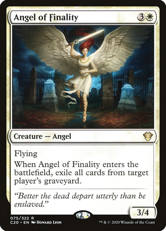 Angel of Finality [Commander 2020] | Gamers Paradise