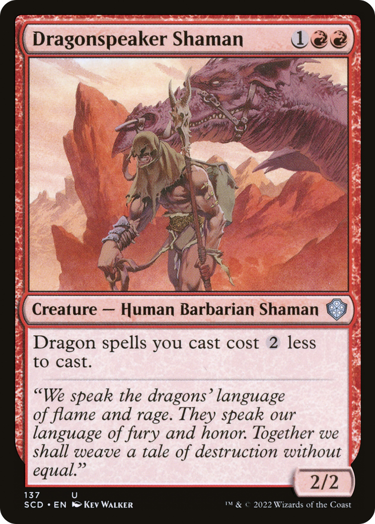 Dragonspeaker Shaman [Starter Commander Decks] | Gamers Paradise
