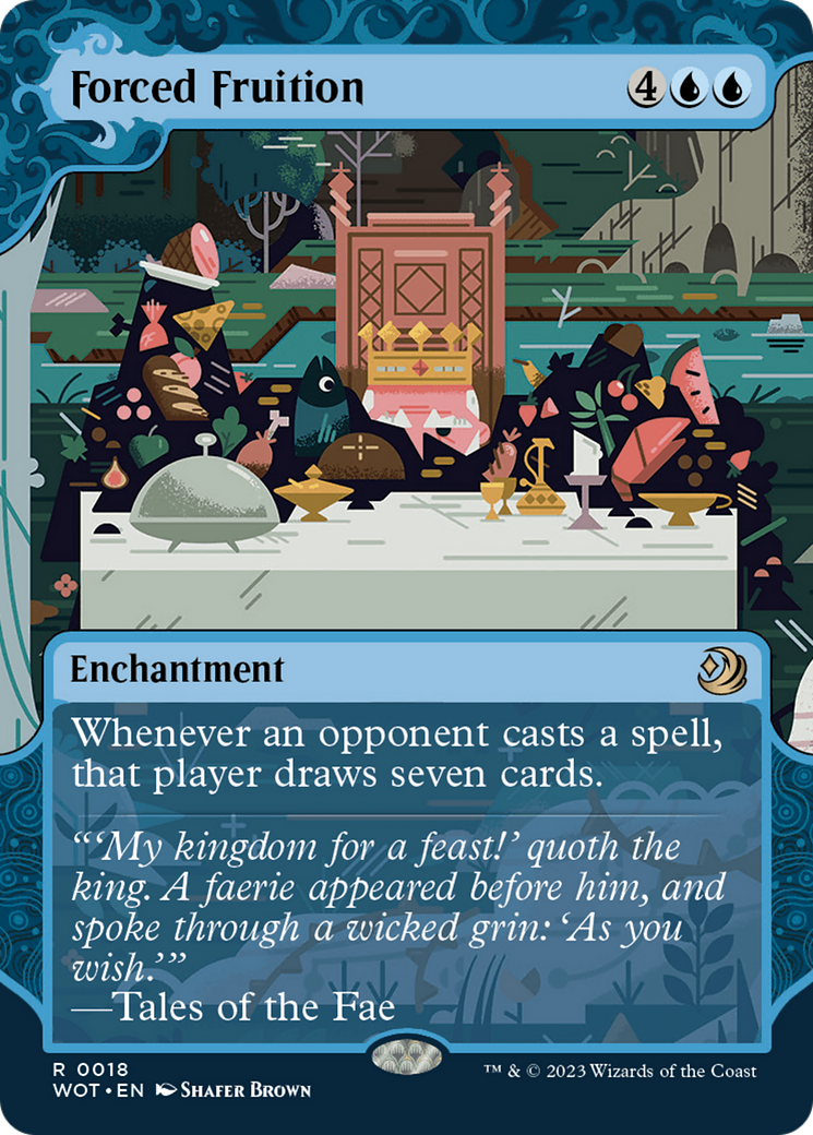 Forced Fruition [Wilds of Eldraine: Enchanting Tales] | Gamers Paradise