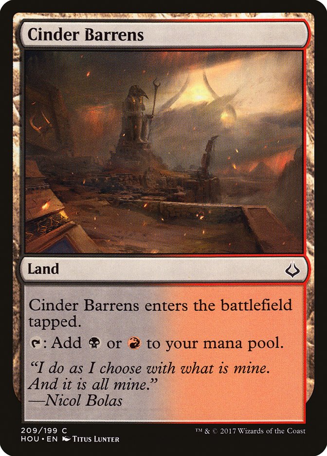 Cinder Barrens [Hour of Devastation] | Gamers Paradise