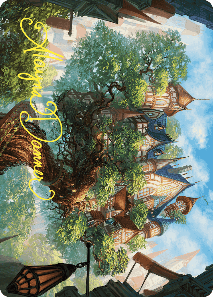 Edgewall Inn Art Card (Gold-Stamped Signature) [Wilds of Eldraine Art Series] | Gamers Paradise