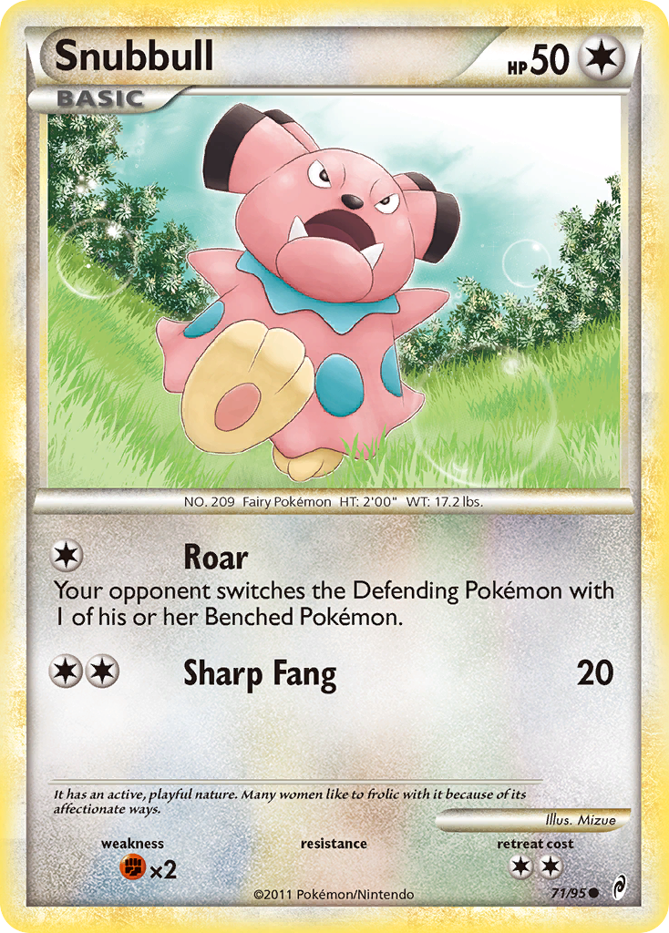 Snubbull (71/95) [HeartGold & SoulSilver: Call of Legends] | Gamers Paradise