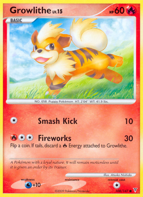 Growlithe (108/147) [Platinum: Supreme Victors] | Gamers Paradise