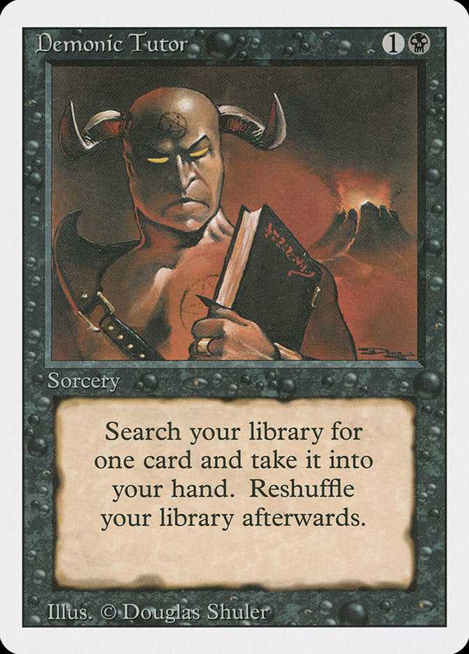 Demonic Tutor [Revised Edition] | Gamers Paradise