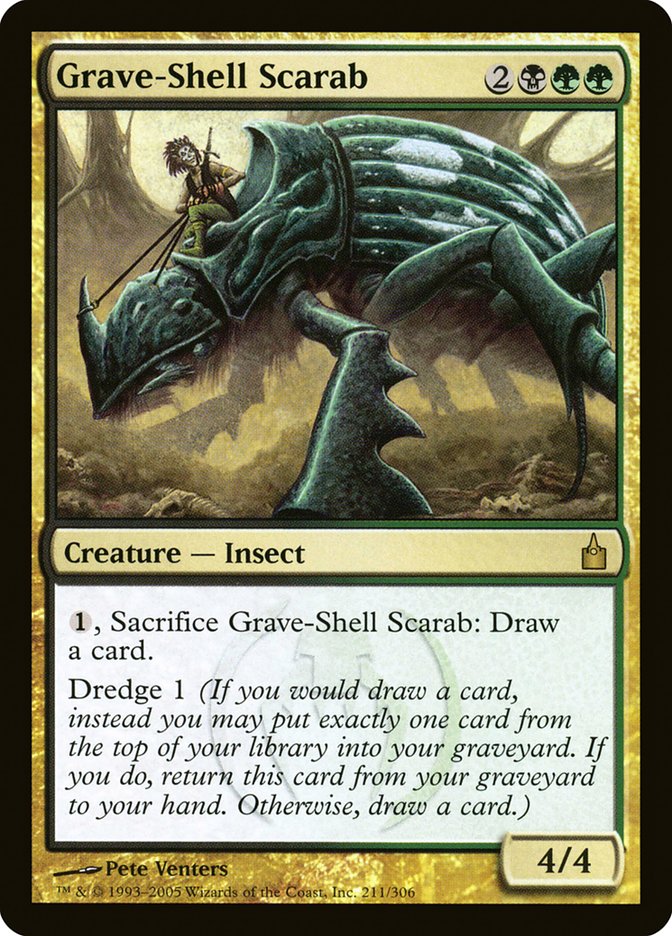 Grave-Shell Scarab [Ravnica: City of Guilds] | Gamers Paradise