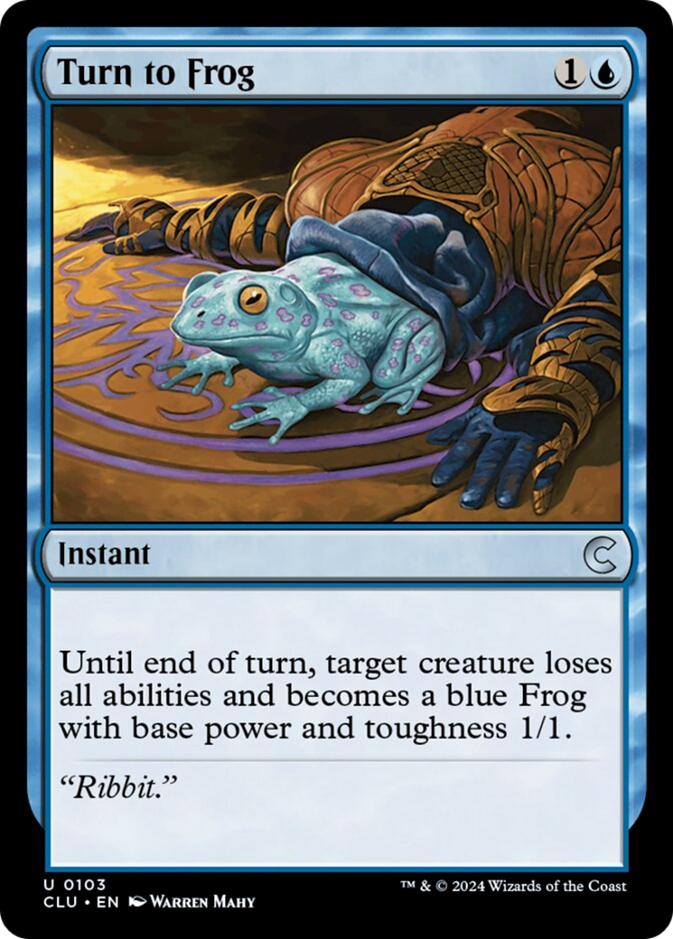 Turn to Frog [Ravnica: Clue Edition] | Gamers Paradise