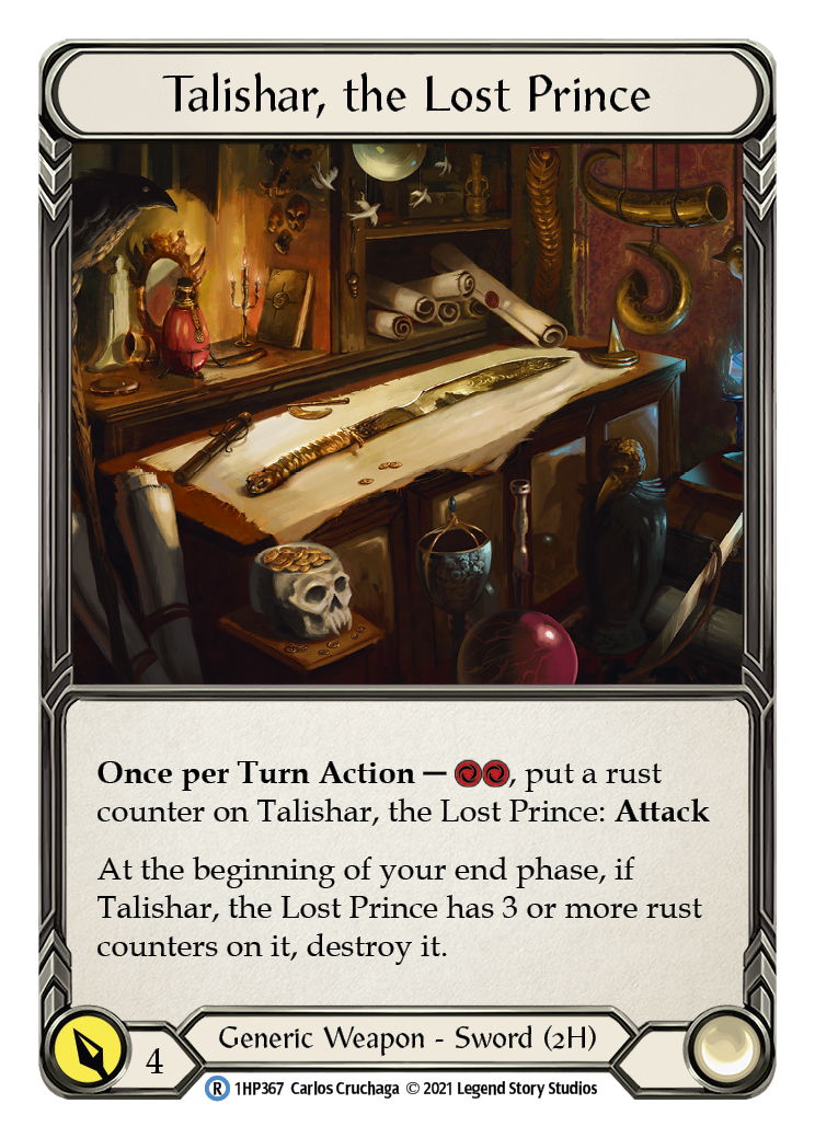 Talishar, the Lost Prince [1HP367] | Gamers Paradise