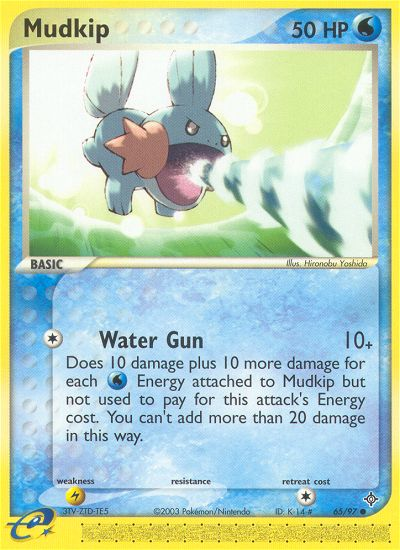 Mudkip (65/97) [EX: Dragon] | Gamers Paradise