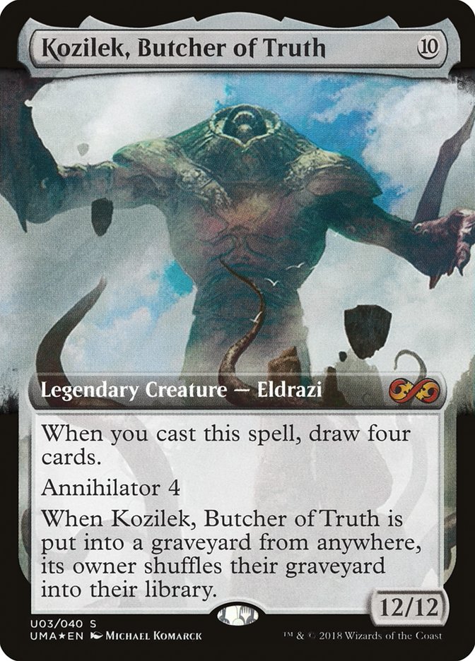 Kozilek, Butcher of Truth (Topper) [Ultimate Masters Box Topper] | Gamers Paradise