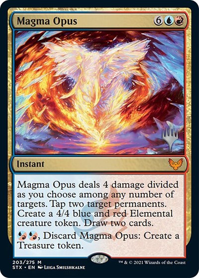 Magma Opus (Promo Pack) [Strixhaven: School of Mages Promos] | Gamers Paradise