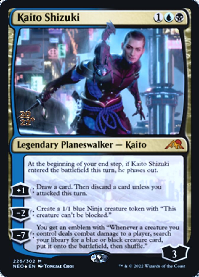 Kaito Shizuki [Kamigawa: Neon Dynasty Prerelease Promos] | Gamers Paradise