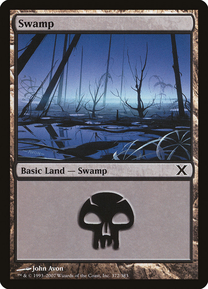 Swamp (372) [Tenth Edition] | Gamers Paradise