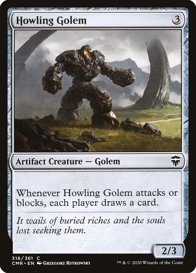 Howling Golem [Commander Legends] | Gamers Paradise