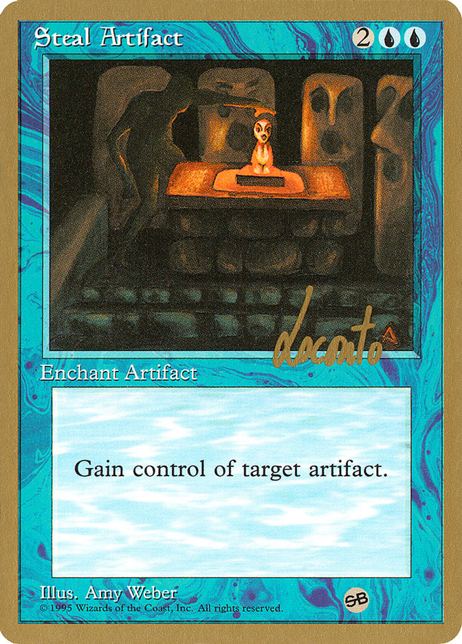 Steal Artifact (Michael Loconto) (SB) [Pro Tour Collector Set] | Gamers Paradise