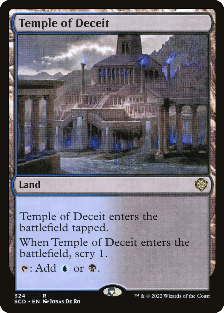 Temple of Deceit [Starter Commander Decks] | Gamers Paradise