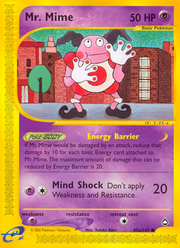 Mr. Mime (95a/147) [Aquapolis] | Gamers Paradise