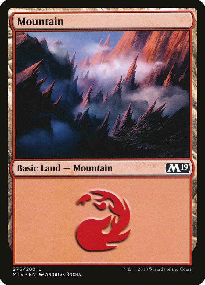 Mountain (276) [Core Set 2019] | Gamers Paradise