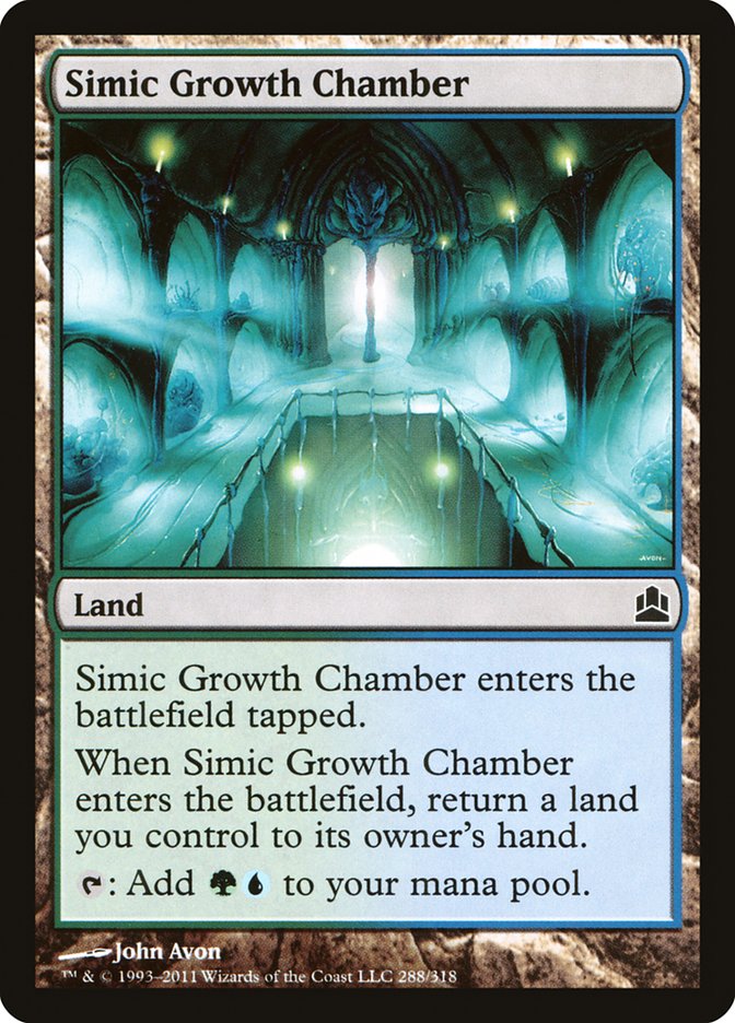 Simic Growth Chamber [Commander 2011] | Gamers Paradise