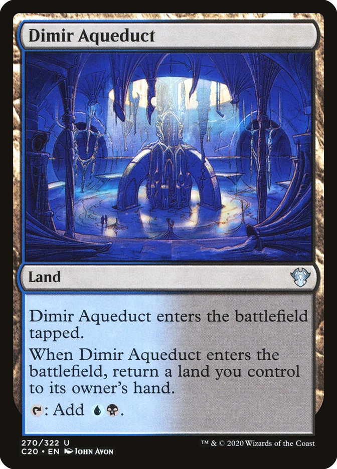 Dimir Aqueduct [Commander 2020] | Gamers Paradise