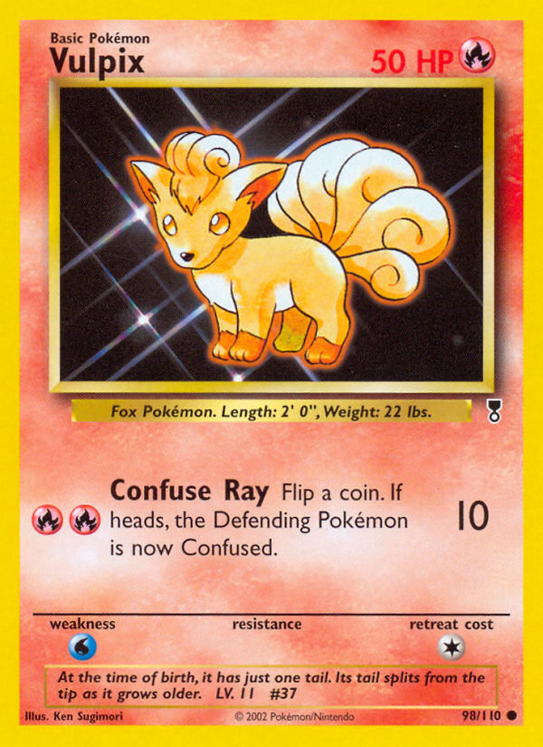 Vulpix (98/110) [Legendary Collection] | Gamers Paradise